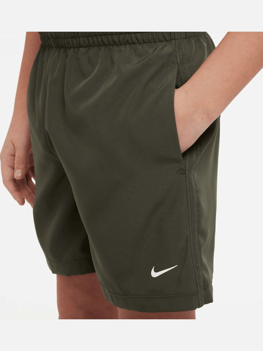 Nike Kids' Athletic Shorts/Bermudas Dri-Fit Olive