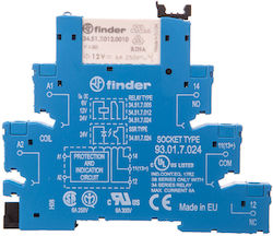 Finder Relay Clutch Module 6.2mm 1p 6a 12v Dc