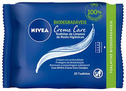 Nivea Tücher Reinigung Creme Care 25Stück