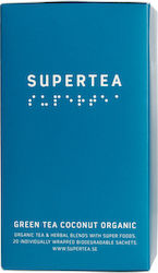 Teministeriet Teministeriet Supertea Green Tea Coconut Organic Tea 20 Tea Bags