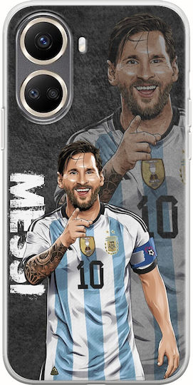 Football Stars Lionel Messi Argentina Huawei Nova 10 Se Flexible TPU Transparent Silicone