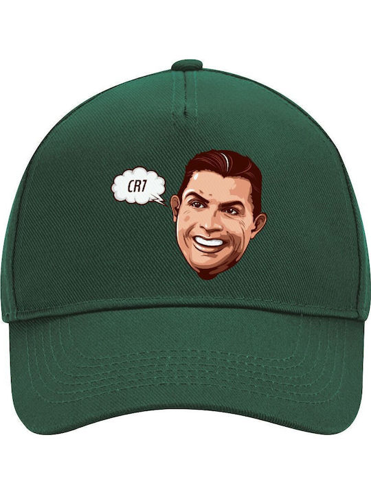 Cristiano Ronaldo Adult Cap Ultimate Green 100%...