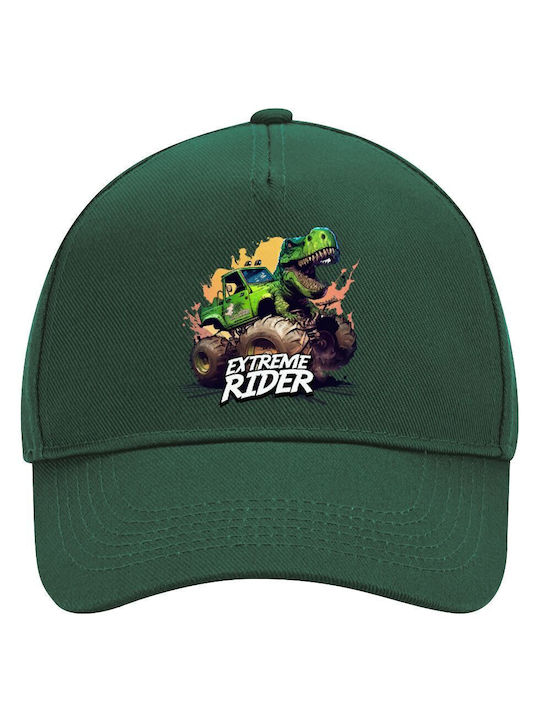 Extreme Rider Dyno Adult Hat Ultimate Green 100% Cotton Drill Adult Unisex One Size