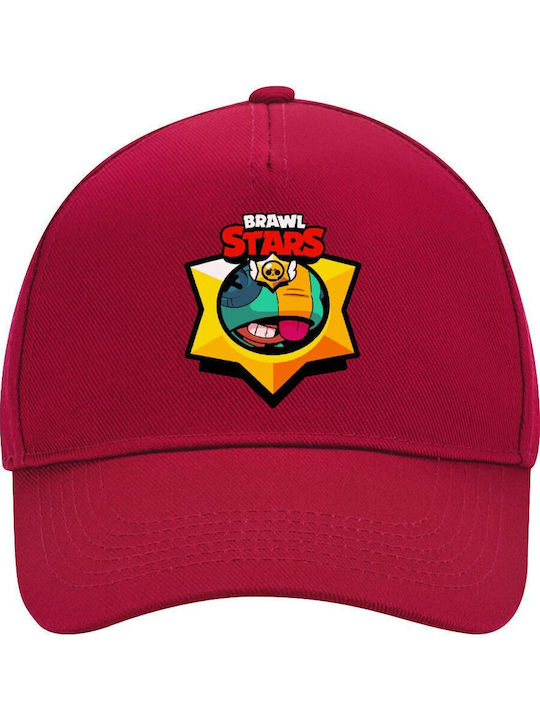 Brawl Stars Leon Adult Hat Ultimate Red 100% Co...