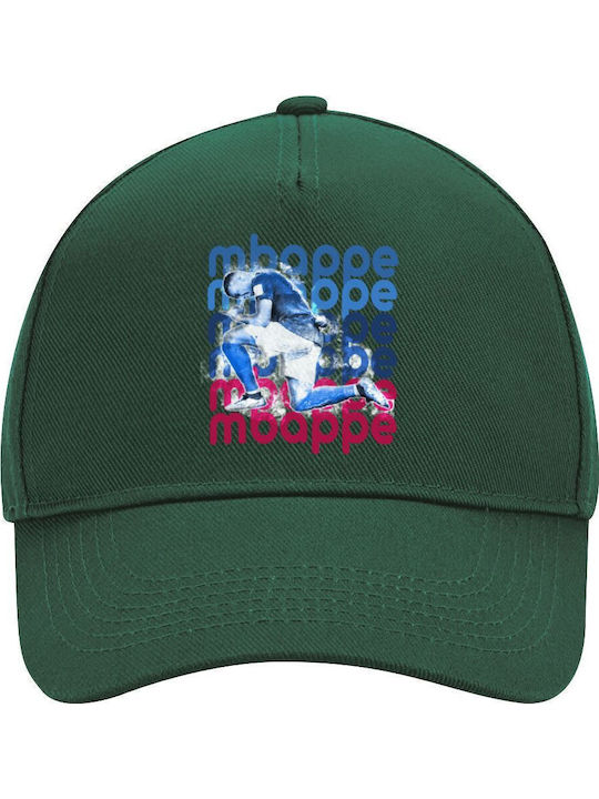 Kylian Mbappe Adult Cap Ultimate Green 100% Cot...