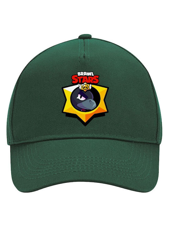 Brawl Stars Crow Adult Hat Ultimate Green 100% Cotton Drill Adult Unisex One Size