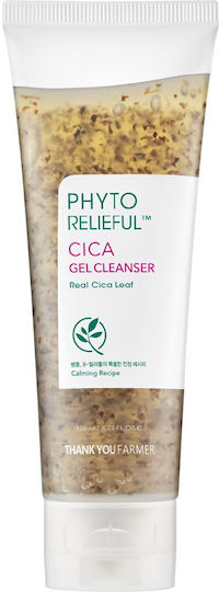 Thank You Farmer Phyto Relieful Cica Gel Gel Cleansing Face & Eyes for Acne-Prone Skin 120ml