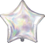 Iridescent Star Foil Balloon 48 Cm