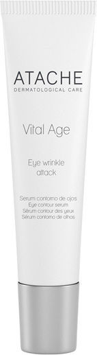 Atache Vital Age Moisturizing & Anti-aging Serum Eyes SPF50 with Retinol & Vitamin E for Bags 15ml