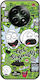 Rick Morty Realme 12 5g Black TPU Black Silicone