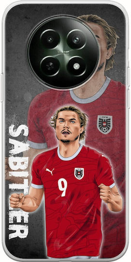 Euro 2024 Marcel Sabitzer Realme 12 5g Flexibles TPU Transparentes Silikon
