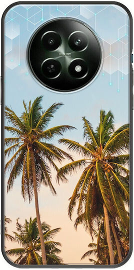 Summer Trees Realme 12 5g Black TPU Black Silicone