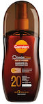 Carroten Omega Care Tan & Protect Αδιάβροχο Αντηλιακό Λάδι για το Σώμα SPF20 125ml