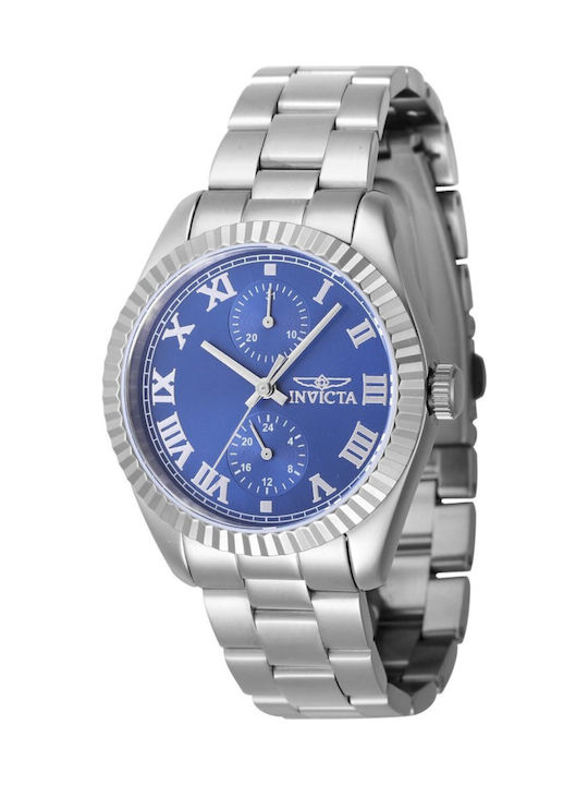 Invicta Specialty Damen Uhr mit Silber Metallarmband