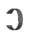 Techsuit S70 Curea Oțel inoxidabil Negru (Garmin Instinct 2S)