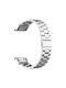 Techsuit W010 Strap Stainless Steel Silver (Garmin Fenix 3/3 HR/5X/5X Plus/6X/6X Pro/7X/7X Pro Solar)