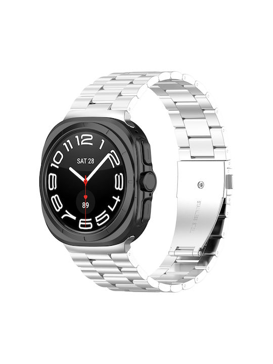 Techsuit W010 Curea Oțel inoxidabil Argintiu (G...