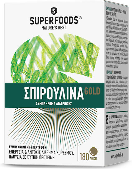 Superfoods Gold Spirulina 180 tabs