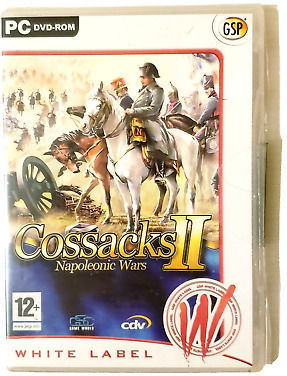 Cossacks II: Napoleonic Wars бял етикет Издание PC Игра (Употребявано)