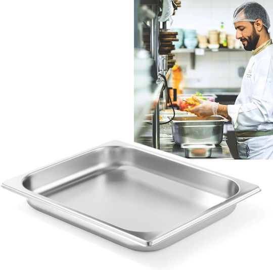 Hendi Gastronorm-Behälter Edelstahl GN1/2 mit Tiefe 40mm