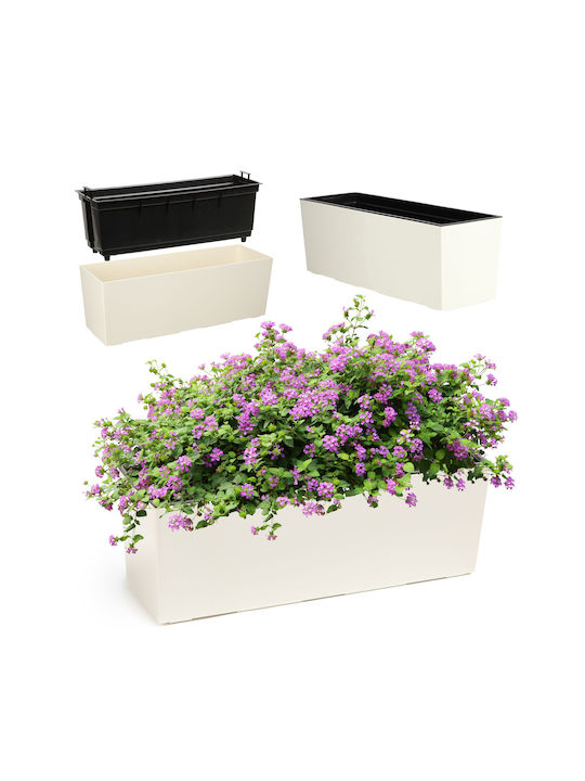 Kadax Flower Pot in White Color 25399