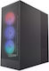 NZXT H7 Flow RGB Gaming Midi Tower Κουτί Υπολογ...