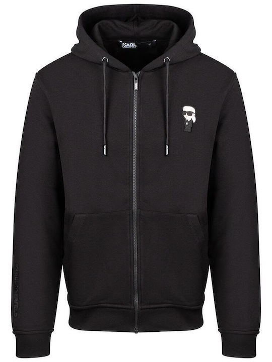 Sweatshirt with Hood Black