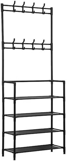 Stoff Schuhschrank 60x26x155cm
