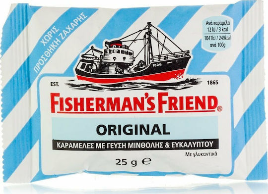 Fisherman's Friend Original Lozenges Menthol & Eucalyptus 25gr