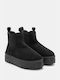 Luigi Women's Chelsea Boots with Medium Heel Black