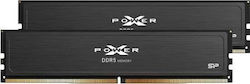 Silicon Power Xpower Pulse XMP 64ГБ DDR5 RAM с 2 модула (2x32GB) и Скорост 5600 за Настолен компютър