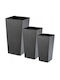 Kadax Flower Pot Set 3pcs Graphite 31145