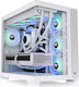 Thermaltake View 380 TG ARGB Gaming Midi Tower Κουτί Υπολογιστή Λευκό
