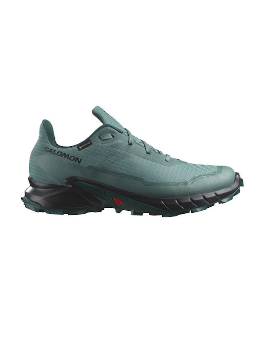 Alphacross 5 Sport Shoes Trail Running Waterproof with Gore-Tex Membrane Petrol Blue