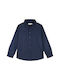 Energiers Kids One Color Shirt Navy Blue