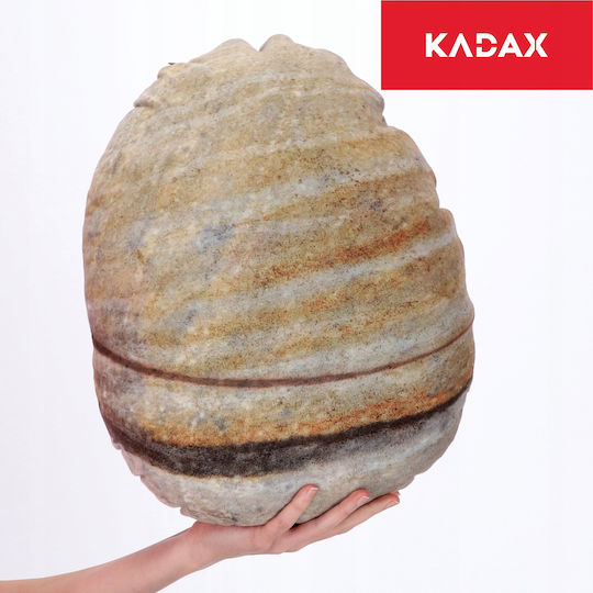 Kadax Zierkissen Grau 30x38cm