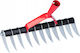 Kadax 132352 Gartenrechen Belüfter Gartenrechen