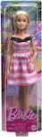 Barbie Doll Pink Striped Dress