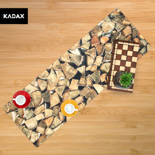 Kadax Ράνερ Καφέ 95x33εκ.