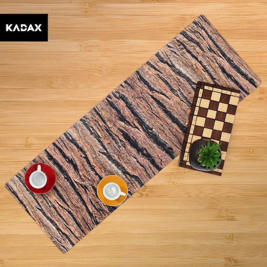 Kadax Läufer Braun 95x33cm