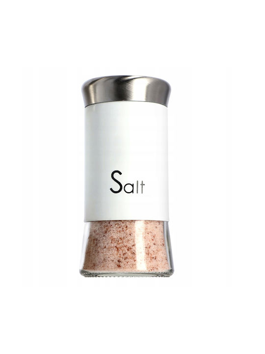 Kadax Glass Tabletop Spice Jar White