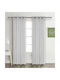 Vasilas Home Vasilas Home Vorhänge Mit Grommet Grau 140x270cm
