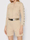 Damen Einteiler Anzug Brown