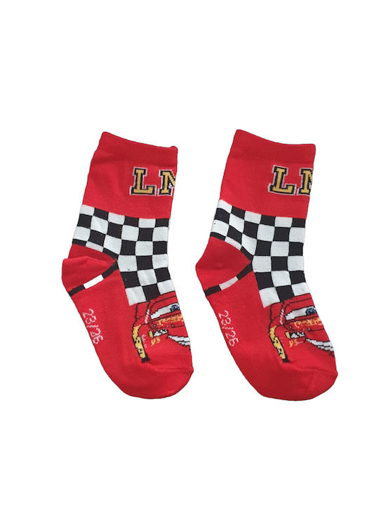 Disney Kids' Socks Red