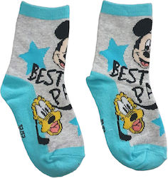 Disney Kids' Socks Mickey Grey, Turquoise Disney Kids' Socks Mickey Grey, Turquoise