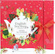Adventskalender English Tea Shop Set Leichte Tees Rot 25x2 50g