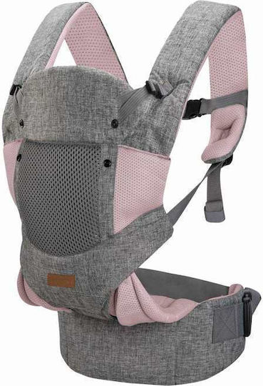 FreeOn Easy Move Κλασικός Μάρσιπος Grey-Pink με Μέγιστο Βάρος 15kg