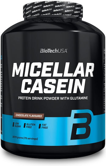 Biotech USA Micellar Casein Gluten Free with Flavor Chocolate 2.27kg