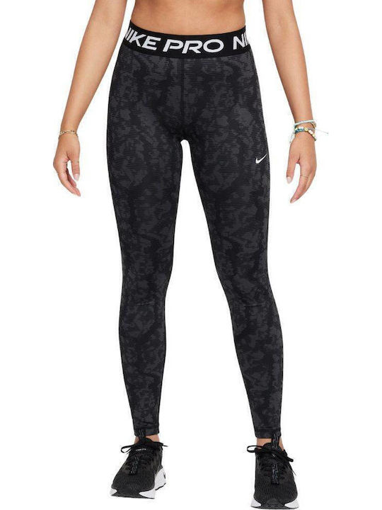 Kids Legging Sports Long Dri-Fit Black / White Pro