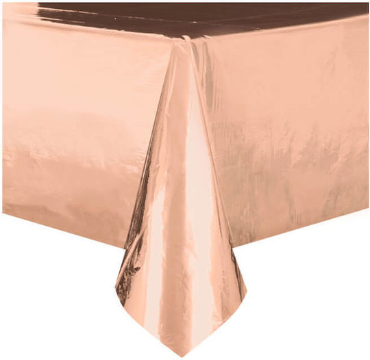 Unique Industries Τραπεζομάντηλο Rose Gold Foil 137x274εκ.